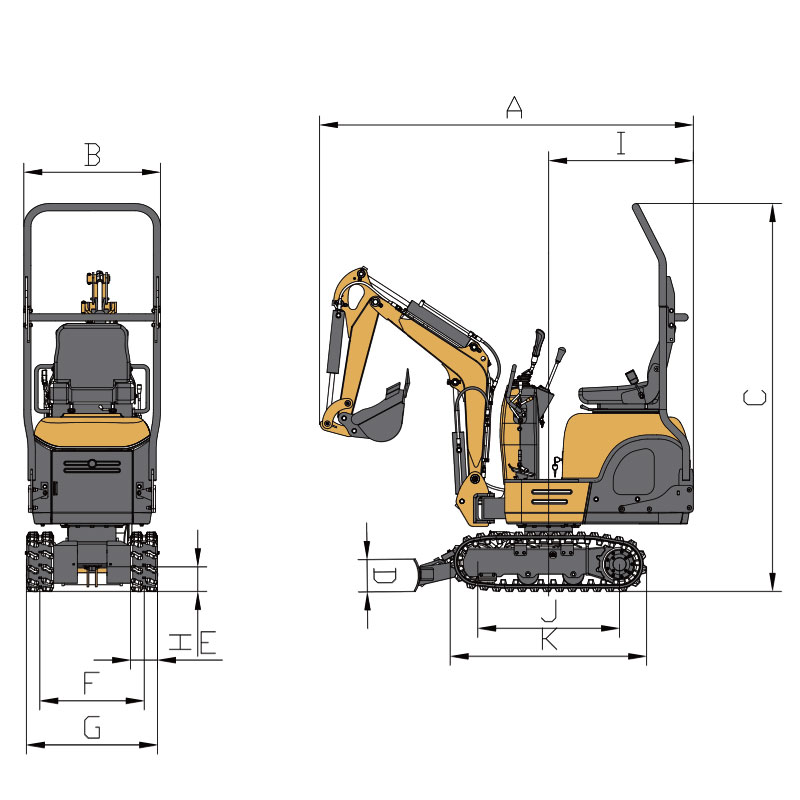 Mini Excavator JA07-3